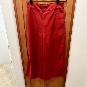NWT Madewell Huston Pull On Pants size small in Rust Orange